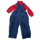Winnie The Pooh Corduroy Overalls Set 6m Embroidered The Disney Store Vintage