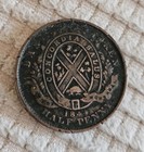1844 Province Of Canada Half Penny Bank Of Montreal Token