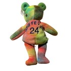 Salvino s Bamm Beano s  24 Ken Griffey Jr 1998 Tie Dye Plush Bear    nwt Baseball