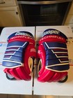  Vintage Ultra Rare Cooper Techniflex Leather Profesional Hockey Gloves 