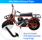 Premium Header Exhaust Pipe For Predator 212cc 208cc 196cc 6 5hp Gx160