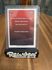 Dominic Chianese Signed Sopranos Uncle Junior Card Red Ink Ip Autograph Dc-1