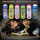 Educational Learning Flashlight Toy For Kids Toddlers Age 3 To 8 Years Old