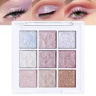 Waterproof 9-color Eyeshadow Palette - Soft  Shimmery Finish For All Skin Types