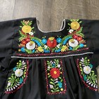 Mexican Embroidered Blouse  Oaxaca Region