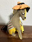 R  Dakin Dream Pets Pancho The Donkey Stuffed Animal Vintage 2004