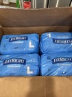 Fitright Extra Adult Incontinence Diapers  Size  Large 40-56     80 Count Unopened