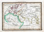 1832 Murphy Map Orbis Secundum Strabone - Ancient World Strabo Egypt Greece Rome