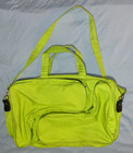 Green Tall Boot Bag Plus Storage Built In Pocket Carrier Bag With Strap   Handle