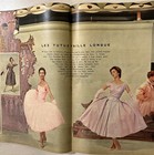  elle  French Fashion Magazine  August 1954     colette    Issue  Spring Collections