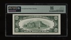 Dbr 1934-c  10 Silver Gem Fr  1704 Pmg 65 Epq Serial B34686179a
