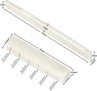 6 String Acoustic Guitar Bone Bridge Saddle And Nut Made Of Real Bone For Acoust