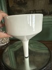 Antique Apothecary Ironstone Funnel strainer