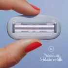 Billie Women   s Razor Refill Blades 5-blade 1 Count  pack Of 8   Multicolor