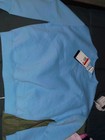 Nike Blue Crewneck Pullover Sweatshirt Logo Fleece Cotton Blend L Teens