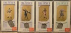 Rare Final Fantasy Vii Set Gold Telecard Dog Tag   1997 Square Beam Limited