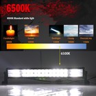 52  Led Light Bar Combo  Roof Mount Bracket  Wire For Toyota Fj Cruiser 07-13 14