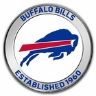 Nfl Buffalo Bills 1 Oz Silver Colorized Round  w box 