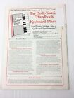 Vintage Sheet Music Magazine January 1986 Bag Of Rags Ragtime Jazz History Songs