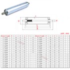    25 38 50 60mm Assembly Line Conveyor Roller Length 200-900mm Galvanized Steel