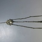 Silver Jewelry Pendant With  Toothpicks  Tweezers  Ear-clearing Spoons