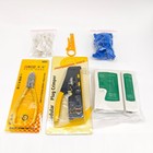 Rj45 Crimping Tool Kit  Ethernet Pass Through Crimper  Network Cat5e Cat5 Cat6