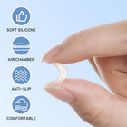 Nose Pads For Glasses  Anti-slip Silicone Eyeglass Nose Pads  2 5mm Heightened A