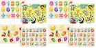Wooden Peg Puzzle Set For Toddlers - Montessori Learning Toys  Numbers  Letters 