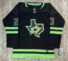 Esa Lindell Signed Dallas Stars Alternate Jersey Beckett Coa