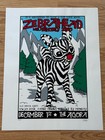 Rudolph The Red-nosed Reindeer Zebrahead Tokyo Rose Ohio Vintage Concert Poster