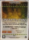 Star Trek Nemesis Lawrence Montaigne Autograph Ra4 Decius romulan History 2002 E