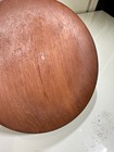 Vintage Wiggers Teak Lunning Denmark Mid Century Modern Wooden Plate Charger