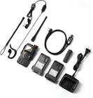 Baofeng K6 Tri-band Ham Radio Uhf vhf 1 25m noaa fm air Receiver Dual Batteries