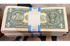 1 Pack   100  Regular Circulated Bank Strap Of One Dollar Bills  U s  Currency 