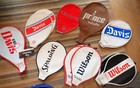 Original Covers For Vintage Tennis Racquets   10 Each
