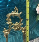 Victorian Style Ornate Cast Brass Display Easel 14 5 