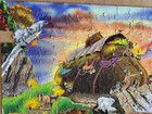 Melissa   Doug After The Flood Noah s Ark 19  27 Jigsaw Puzzle Missing 1 Edge Pc