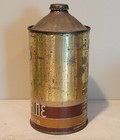 1940 s Sunshine Quart Cone Top Beer Can Barbee s Reading Pa