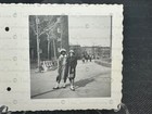 Vintage Photo African American Girls In Dresses Coats   Hats Urban Scene 1950 s