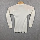 Vintage J e  Morgan Thermal Shirt Mens Large White Waffle Long Johns Usa 90s
