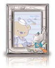 Sterling Silver Photo Frame Boy Or Girl   Made In Italy