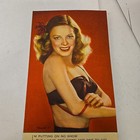 Vintage Pin-up Advertising Ink Blotter Standard Casting Co  Springfield Iowa