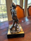 Yogi Berra Michael Ricker Autographed Signed Limited Edition Pewter Statue