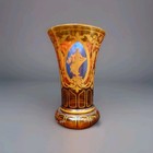 Antique 19th Century Bohemian Neoclassical Vase W Female Forms