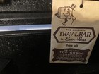 Vtg Ever-wear  Trav-l-bar Mcm Mini Bar Carry All Liquor Case W Key