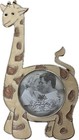 Green Tree Gallery 7 Inch Tall Giraffe Picture Frame Metal Hold 2 5in Photo Baby