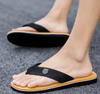 Mens Flip Flops Thong Sandals Shower Beach Slider Slip On Summer Casual Slipper