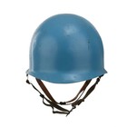Belgian Nato Blue M1 Steel Helmet With Liner Belgium Military Army Surplus Issue