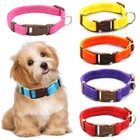 Dog Pet Adjustable Nylon Collar Small Medium Large Xl With Buckle Puppy