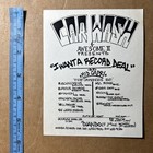 1990 Fu-schnickens Kid Capri Curious George Emanon Nyc Rap Show Flyer Hip Hop